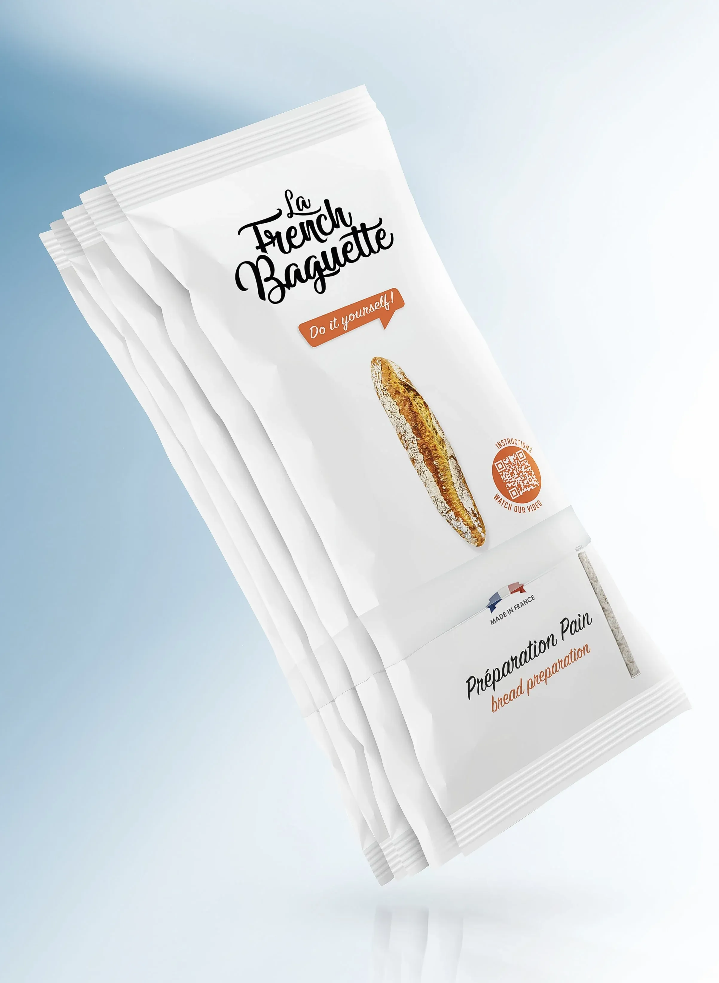 Lot de 5 sachets La French Baguette